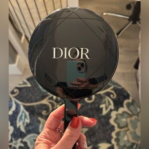 Dior Black Quilted Mirror NWT